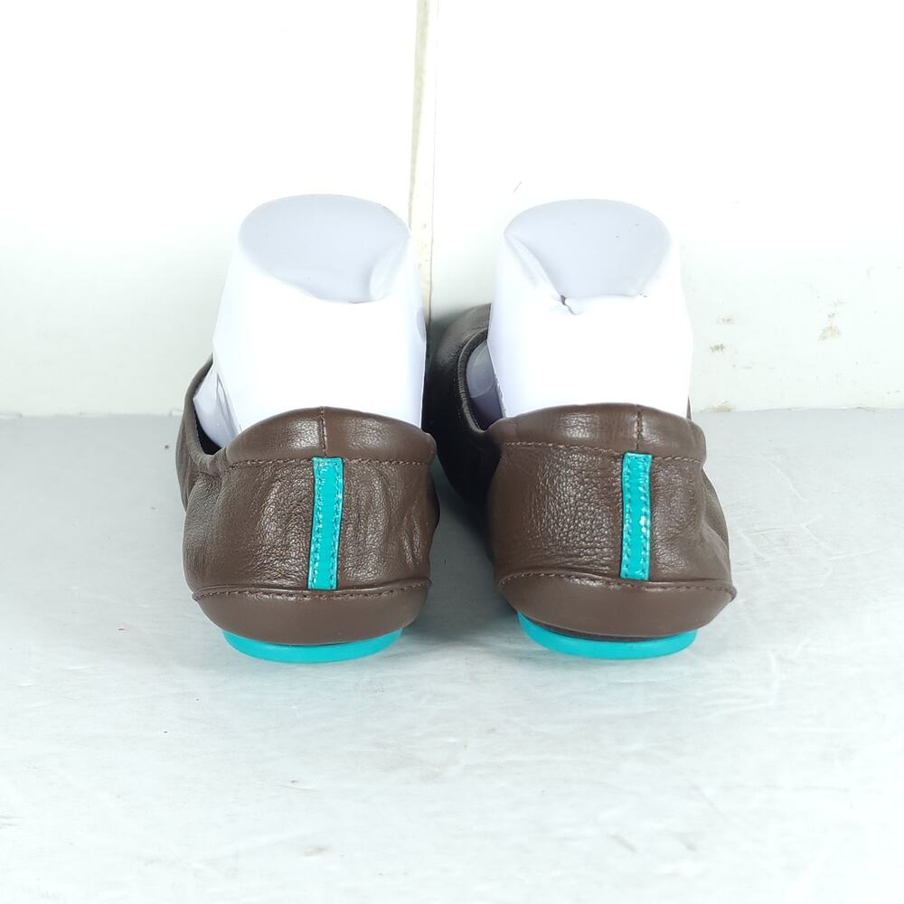 Tieks by Gavrieli Women’s US8 Chocolate Brown Leather Slipon Flat Ballet Shoes - Picture 11 of 14